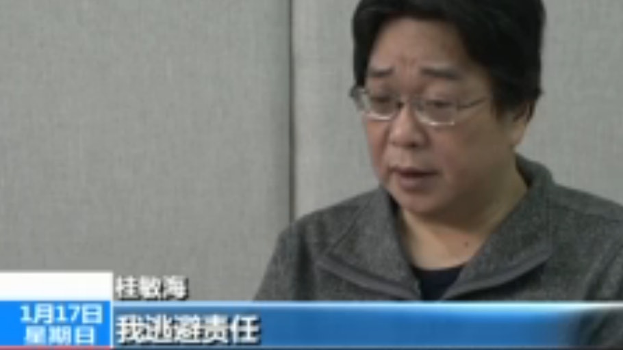 【影片】「桂敏海」上央視「訪問」:我有負罪感和愧疚感(全文) 【影片】「桂敏海」上央視「訪問」:我有負罪感和愧疚感(全文)
