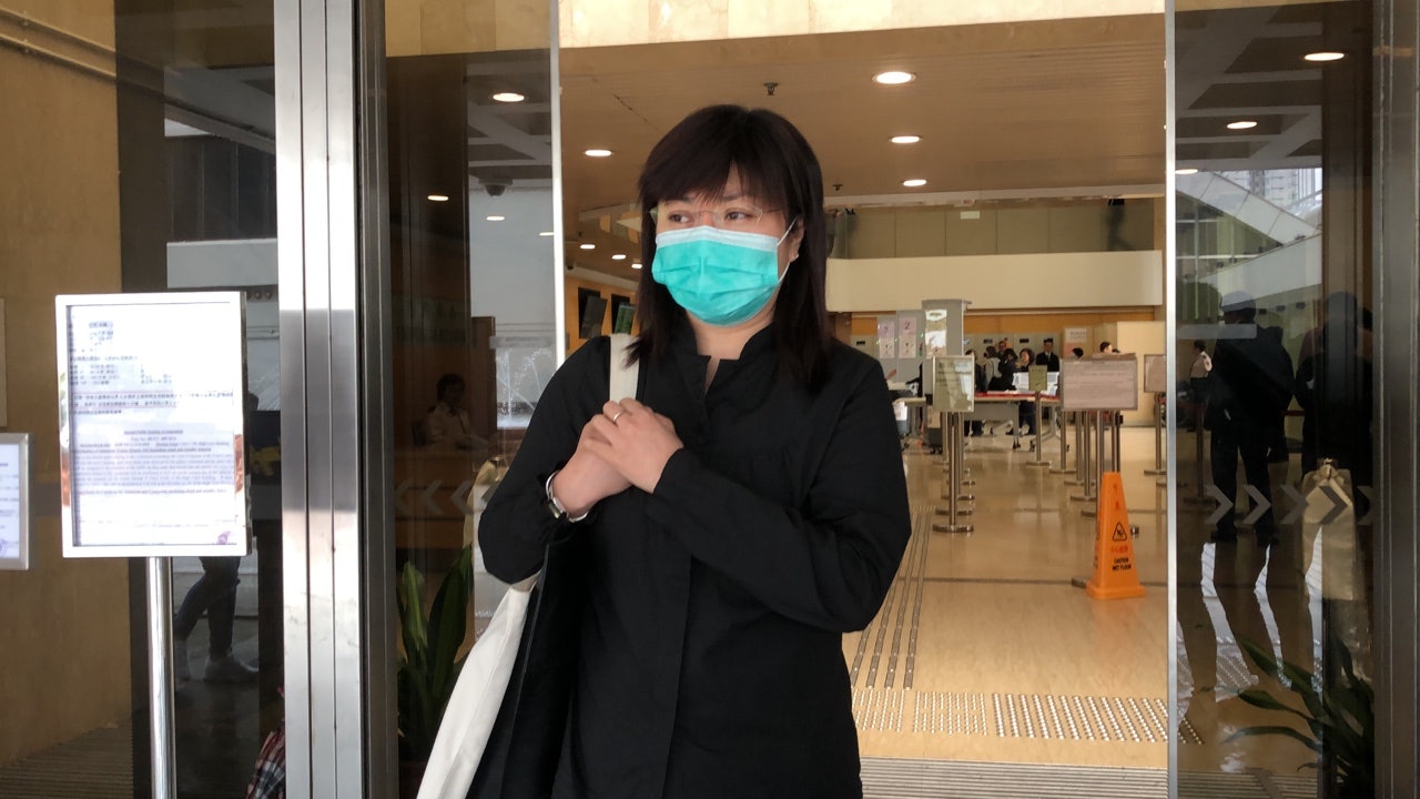 社工張海侖提到女童狀況時一度哽咽。(湯庸皓攝) 社工張海侖提到女童狀況時一度哽咽。(湯庸皓攝)