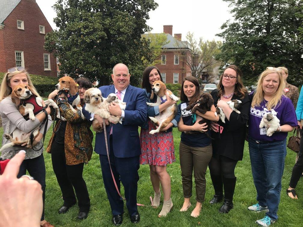 （Governor Larry Hogan@Facebook）