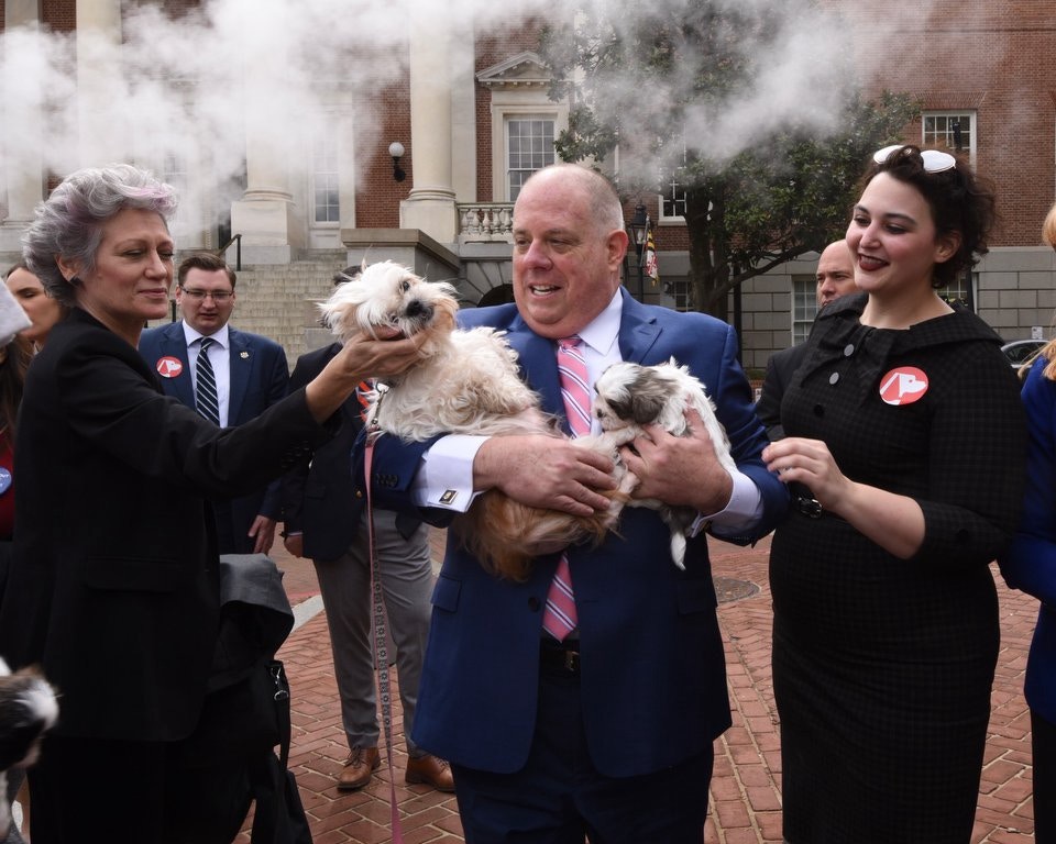 (Governor Larry Hogan@Facebook)