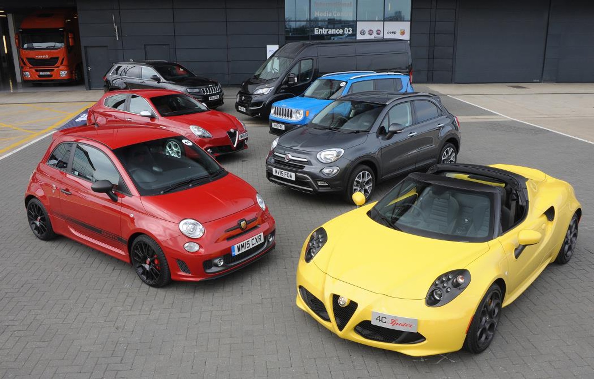 FCA旗下有Fiat、Chrysler、Alfa Romeo、Jeep等多個乘用車品牌。(FCA) FCA旗下有Fiat、Chrysler、Alfa Romeo、Jeep等多個乘用車品牌。(FCA)