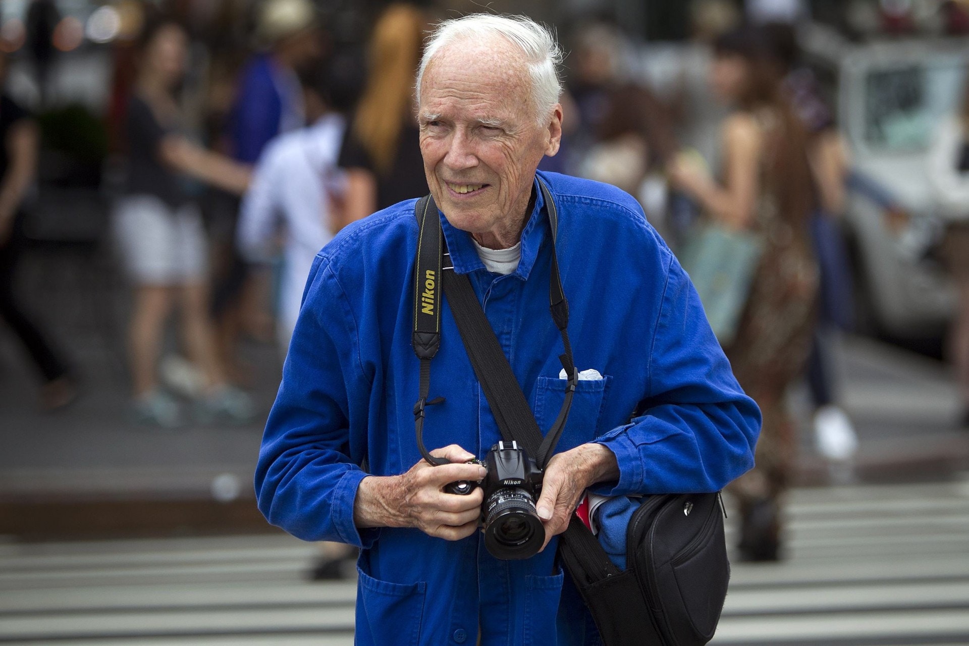 傳奇街拍攝影始祖Bill Cunningham。
