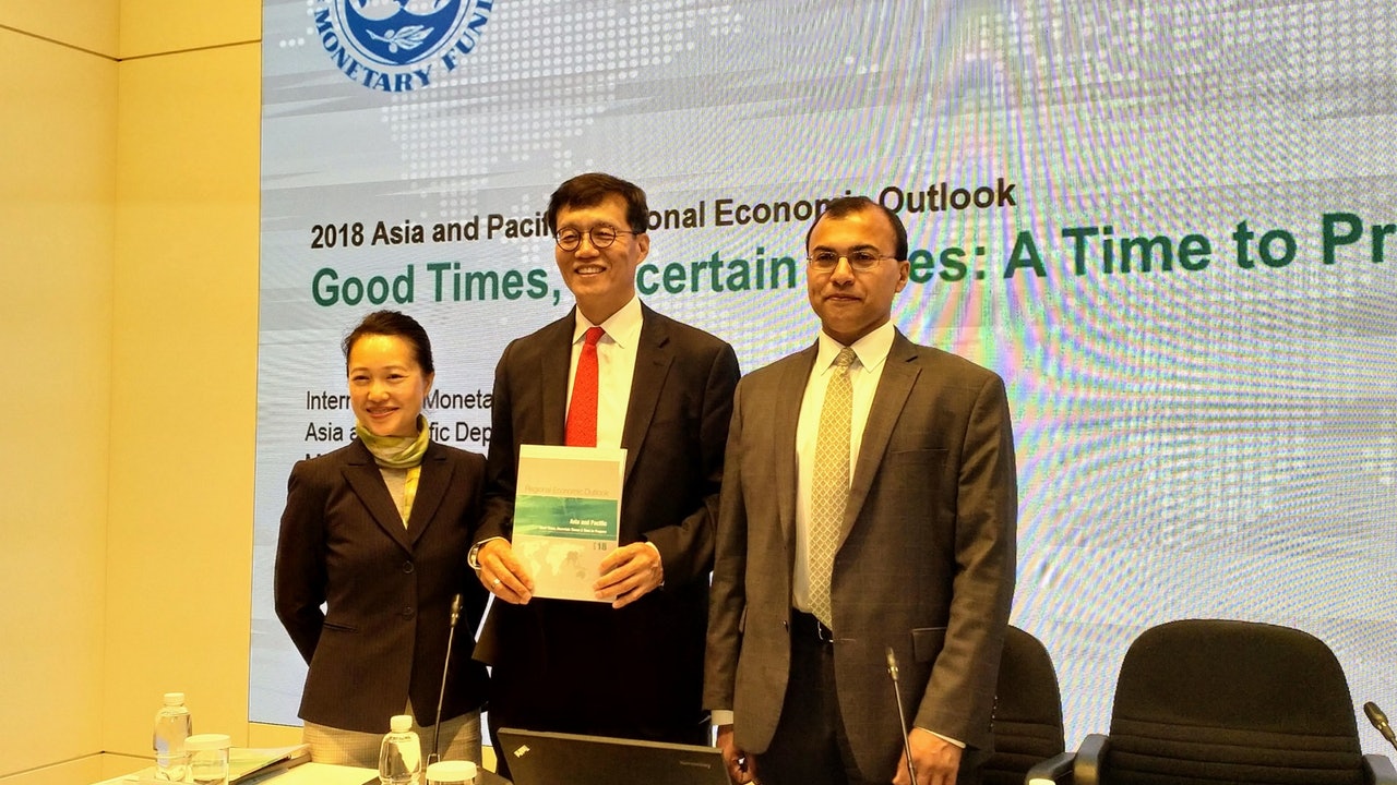 IMF料今年本港經濟增長3.6% 樓市難造成危機 IMF料今年本港經濟增長3.6% 樓市難造成危機