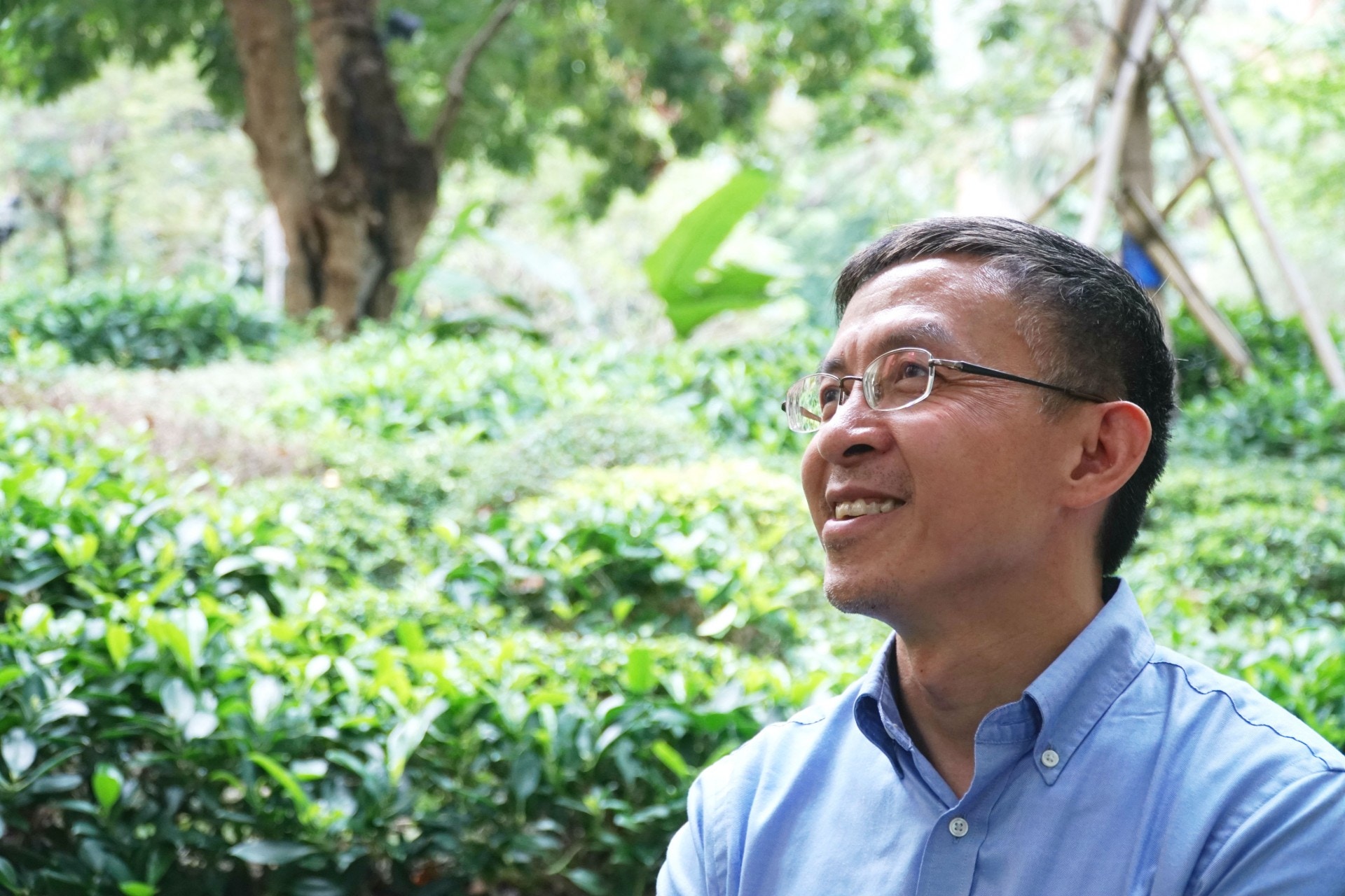 Vincent現從事理財教育，難以從平日忙碌的工作抽身照顧母親，惟假期就會好好花時間與母親相處，補回失去的時間。（攝：黃文軒）