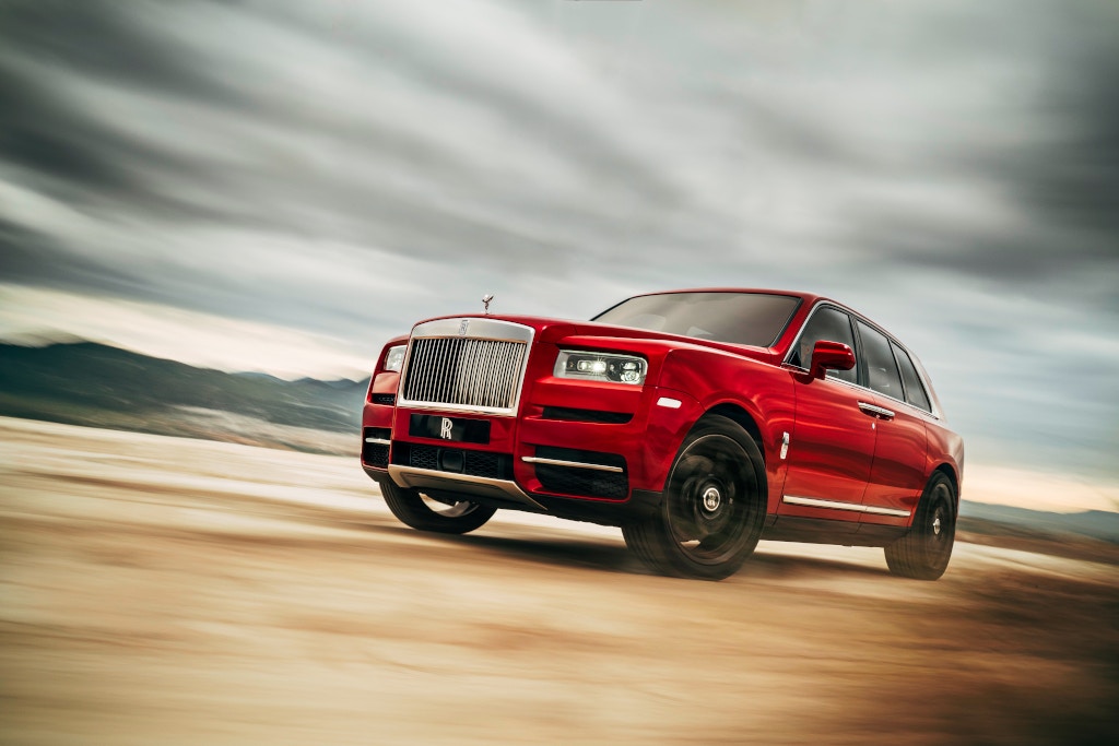 Cullinan配備全地形四驅系統，泥地、雪地、砂礫地等都能開上。（Rolls Royce）