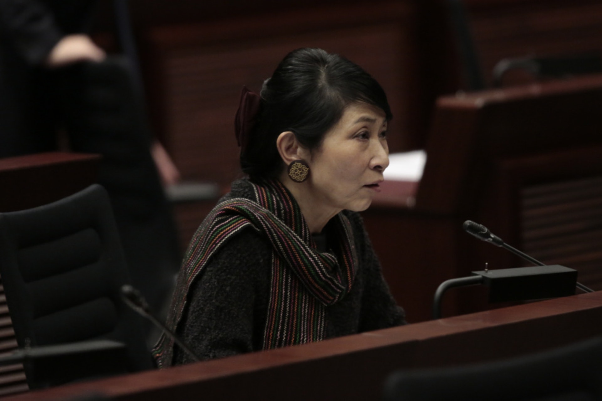 毛孟靜指,不論甲、乙類狗場的資料都應予公開。(林若勤攝)