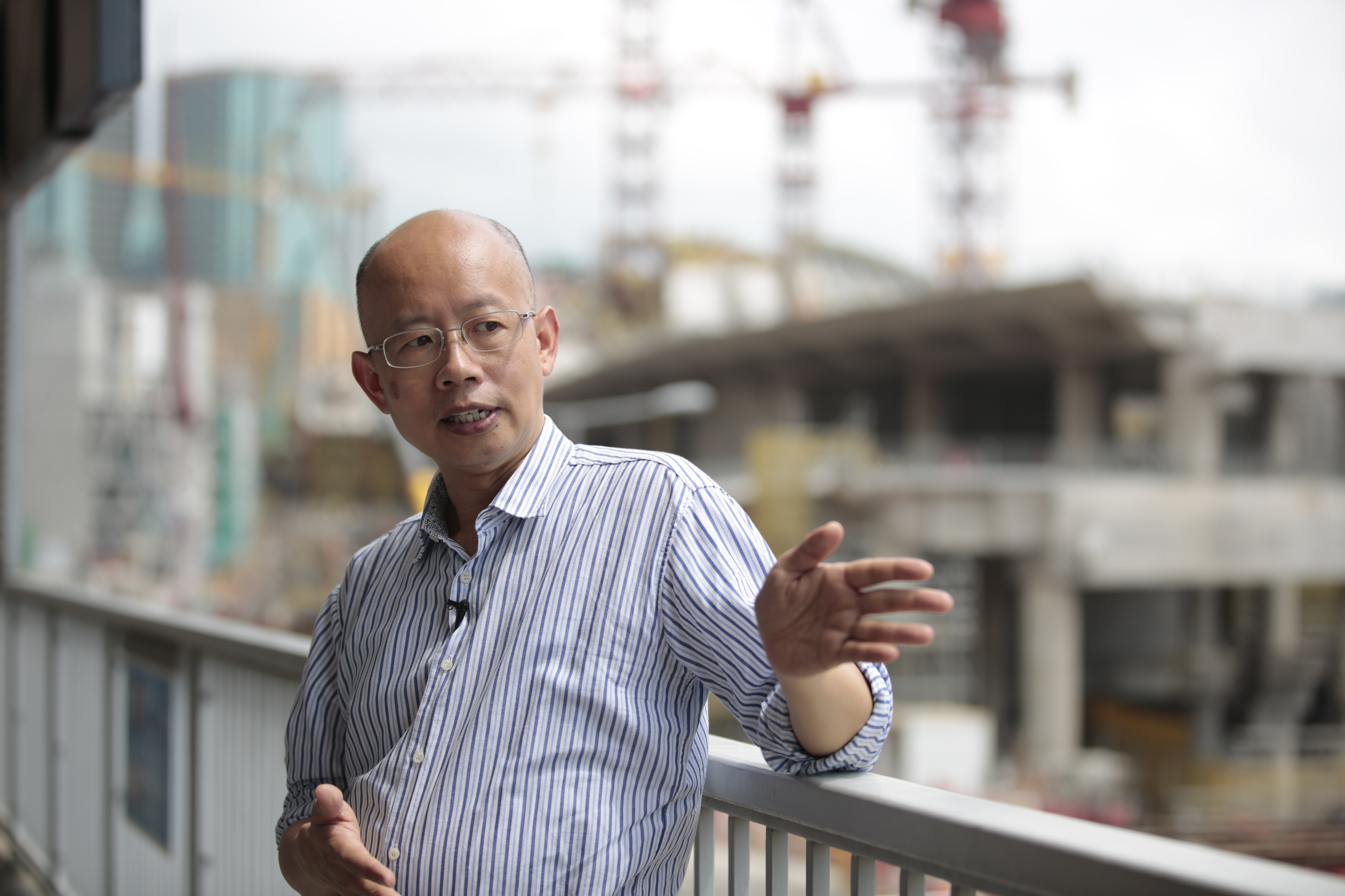 鄺子憲認為改道設計有不少缺陷和明顯出錯。（資料圖片/鍾偉德攝）