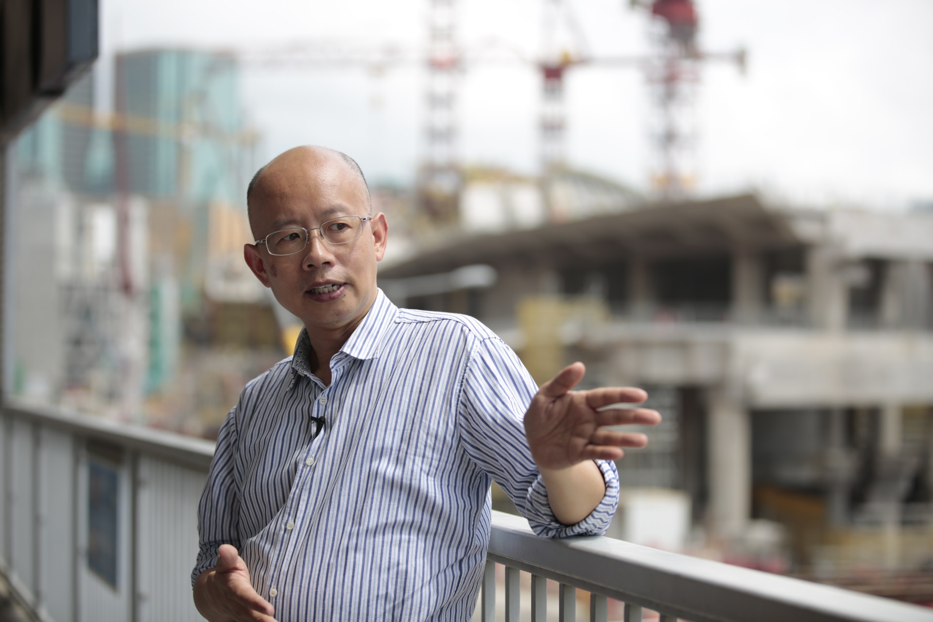 鄺子憲認為改道設計有不少缺陷和明顯出錯。(資料圖片/鍾偉德攝) 鄺子憲認為改道設計有不少缺陷和明顯出錯。(資料圖片/鍾偉德攝)