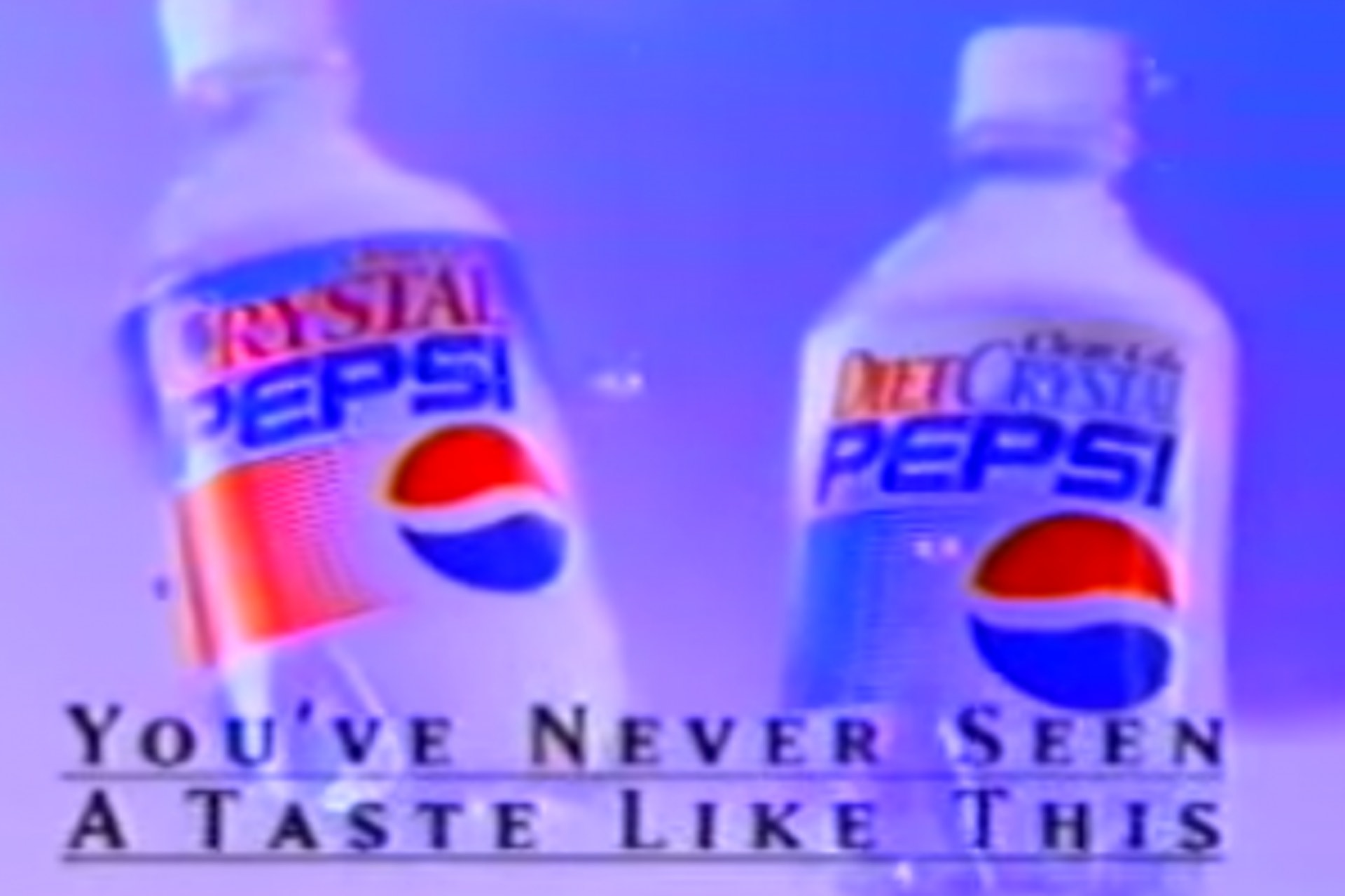 以“You've never seen a taste like this”為宣傳口號,據說當年百事公司對此非常有信心。(網上圖片) 以“You've never seen a taste like this”為宣傳口號,據說當年百事公司對此非常有信心。(網上圖片)