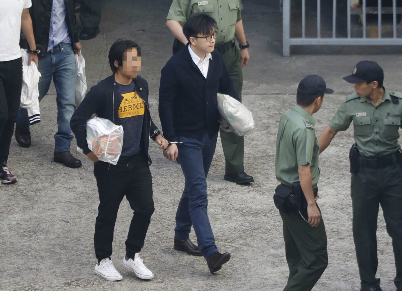 梁天琦每天都由荔枝角收押所押送到法庭 。(余俊亮攝) 梁天琦每天都由荔枝角收押所押送到法庭 。(余俊亮攝)