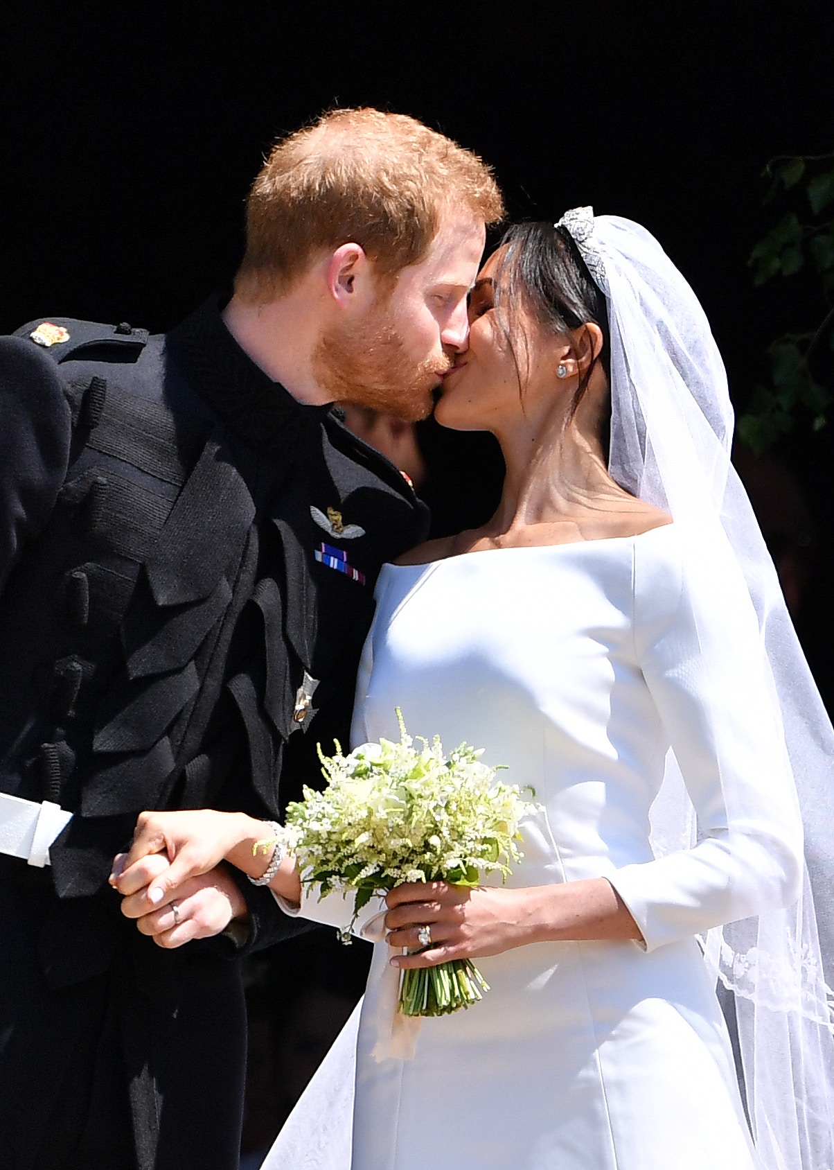 哈里王子與演員梅根馬克爾(Meghan Markle)於昨日結婚,成為國際大事。(視覺中國) 哈里王子與演員梅根馬克爾(Meghan Markle)於昨日結婚,成為國際大事。(視覺中國)
