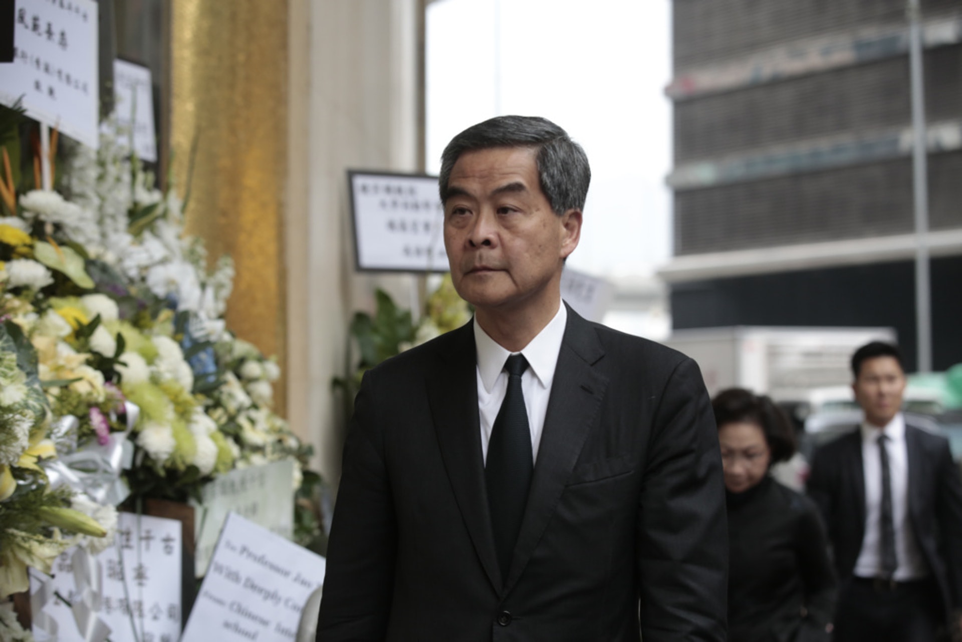 梁振英於其facebook發帖文,質疑梁天琦「唔會放棄香港」,「大家要問:『唔會放棄香港咩嘢?』」,認為他仍推動香港獨立。(資料圖片/林若勤攝) 梁振英於其facebook發帖文,質疑梁天琦「唔會放棄香港」,「大家要問:『唔會放棄香港咩嘢?』」,認為他仍推動香港獨立。(資料圖片/林若勤攝)