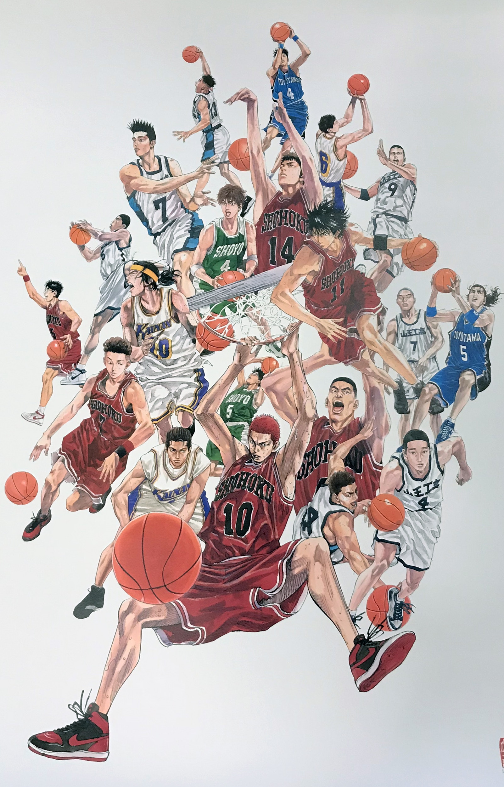 おもちゃ・ホビー・グッズスラムダンク ポスターC ジャンプ展 slamdunk