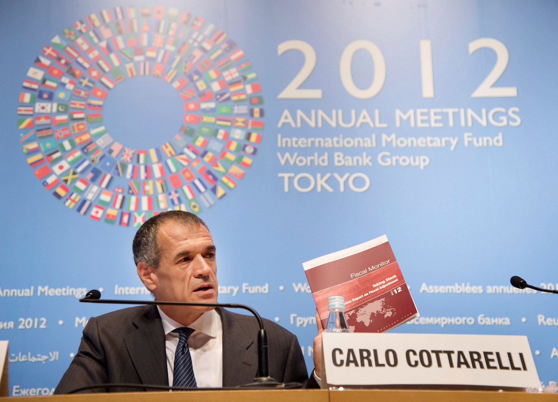 意大利经济学家科塔雷利曾在国际货币基金组织（IMF）任高层多年，支持欧元区领导层的政策。 （路透社）
