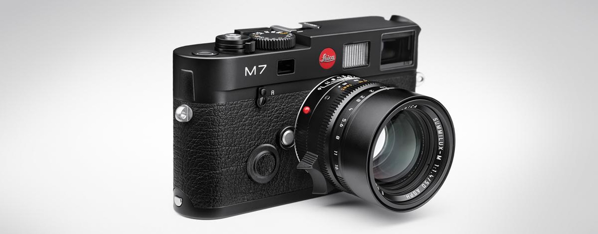 Leica M7於2002年推出,是配備較多電子功能的Leica菲林相機。(Leica) Leica M7於2002年推出,是配備較多電子功能的Leica菲林相機。(Leica)