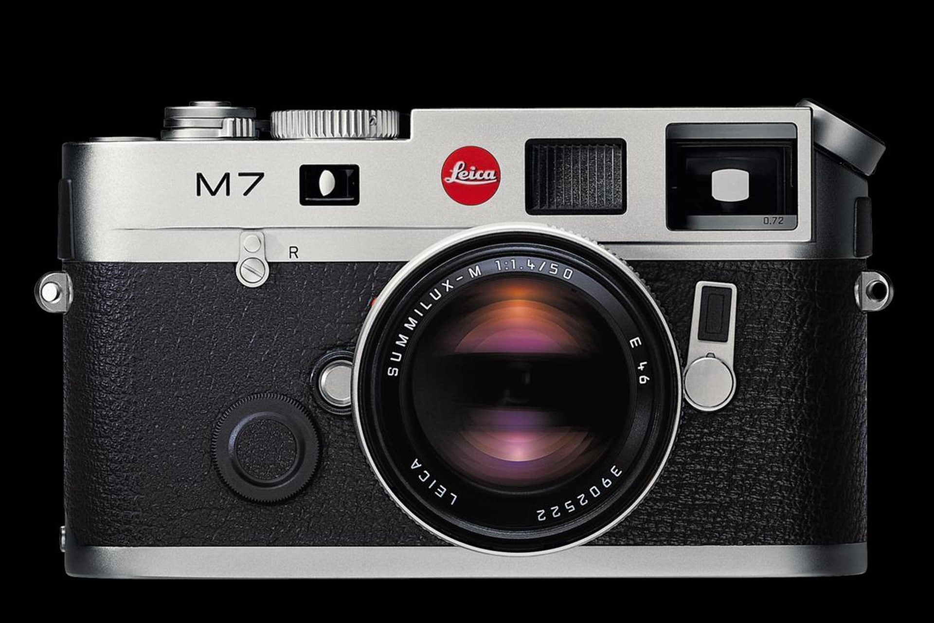 Leica M7於2002年推出,是配備較多電子功能的Leica菲林相機。(Leica) Leica M7於2002年推出,是配備較多電子功能的Leica菲林相機。(Leica)