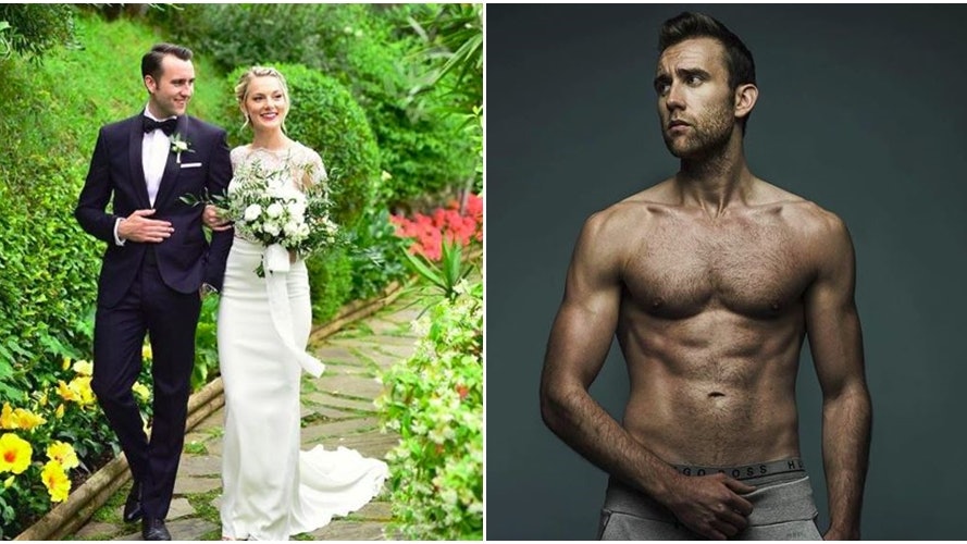 【哈利波特】隆巴頓Matthew Lewis結婚 怨老婆阻睇騷曲線晒恩愛 【哈利波特】隆巴頓Matthew Lewis結婚 怨老婆阻睇騷曲線晒恩愛