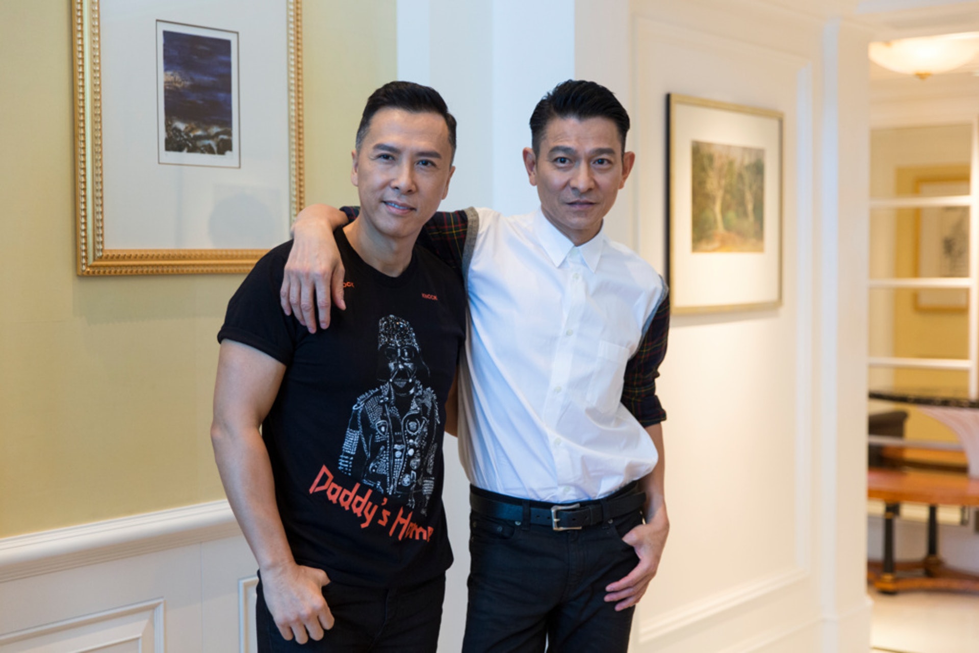劉德華、甄子丹當時拍住上,一起演的《追龍》。(資料圖片) 劉德華、甄子丹當時拍住上,一起演的《追龍》。(資料圖片)