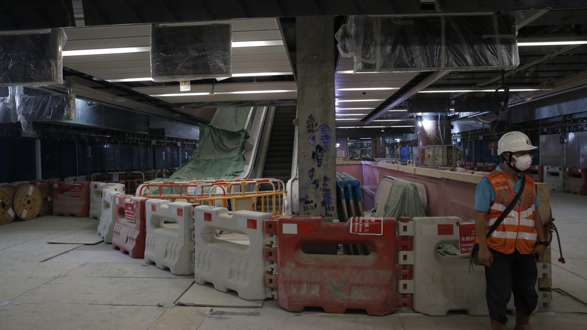 【沙中線】月台負重荷載測試涉四大步驟 包括電腦模擬、實地荷載 【沙中線】月台負重荷載測試涉四大步驟 包括電腦模擬、實地荷載