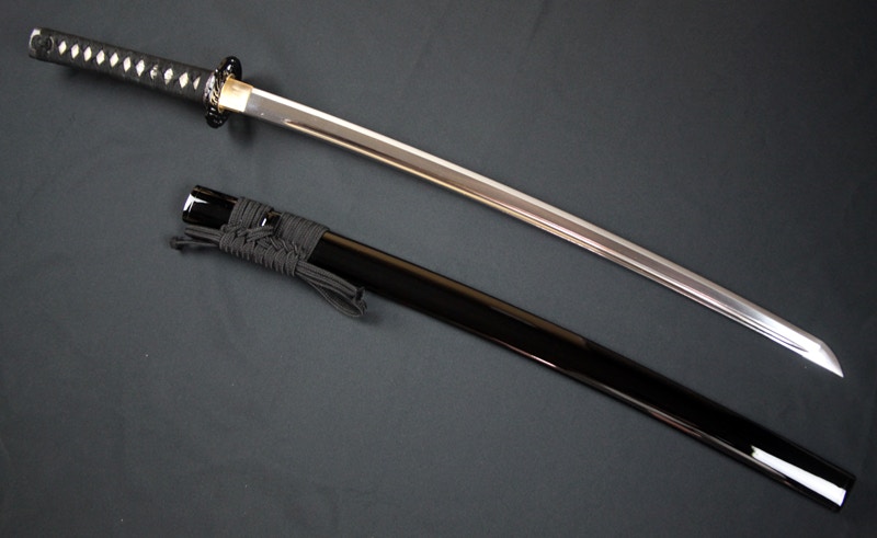 ライオンの苗刀】牛尾刀 苗刀 手鍛造打鋼刀 冷兵器 古