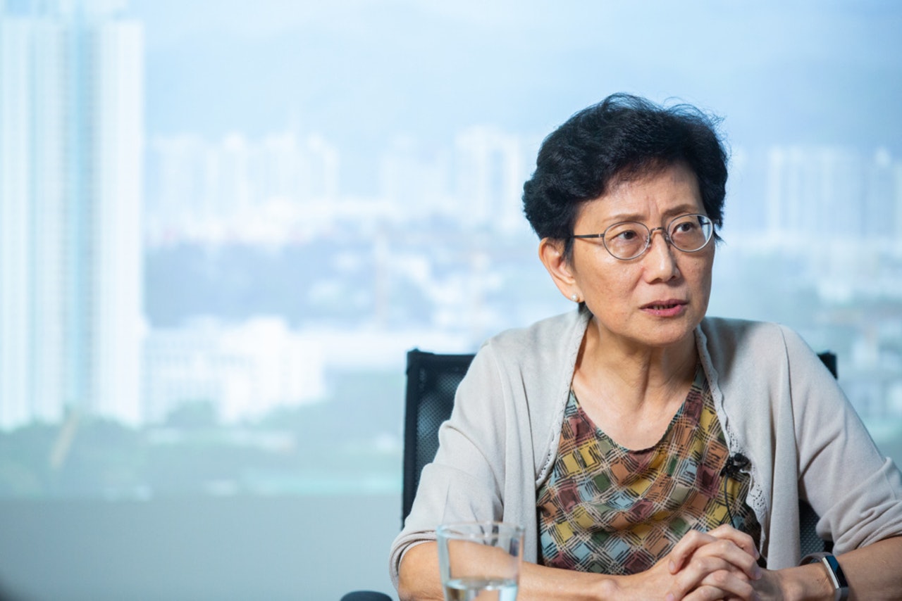 市建局前行政總監譚小瑩接受《香港01》專訪,談及她對公私合營的看法。(歐嘉樂攝) 市建局前行政總監譚小瑩接受《香港01》專訪,談及她對公私合營的看法。(歐嘉樂攝)