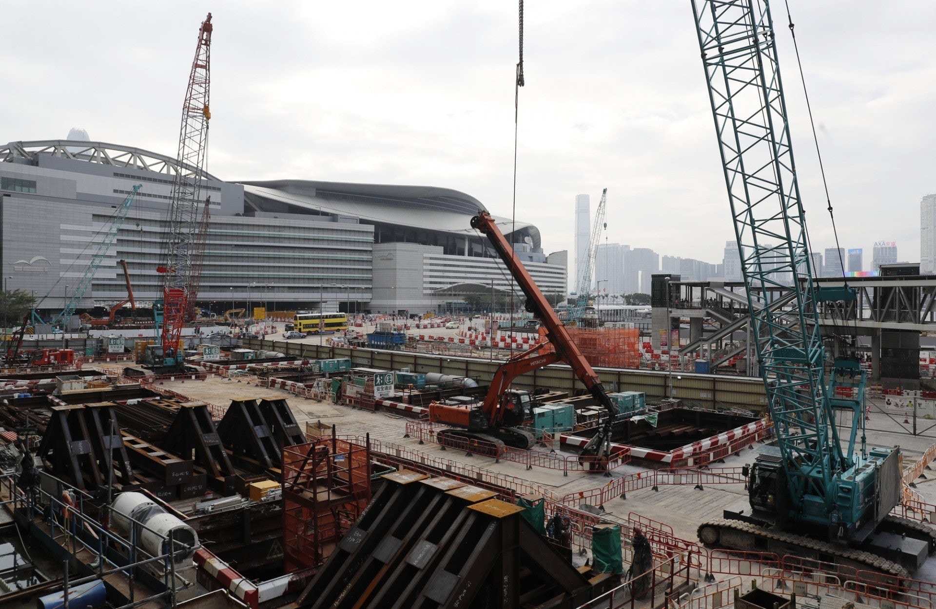 沙中線 會展站少放臨時鋼支撐港鐵 認衰 5月已知但無通報 香港01 社會新聞