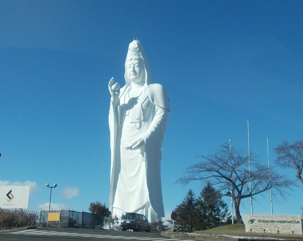 日本 趣聞 仙台北部 超巨型觀音 實踐真正的佛系生活 香港01 旅遊