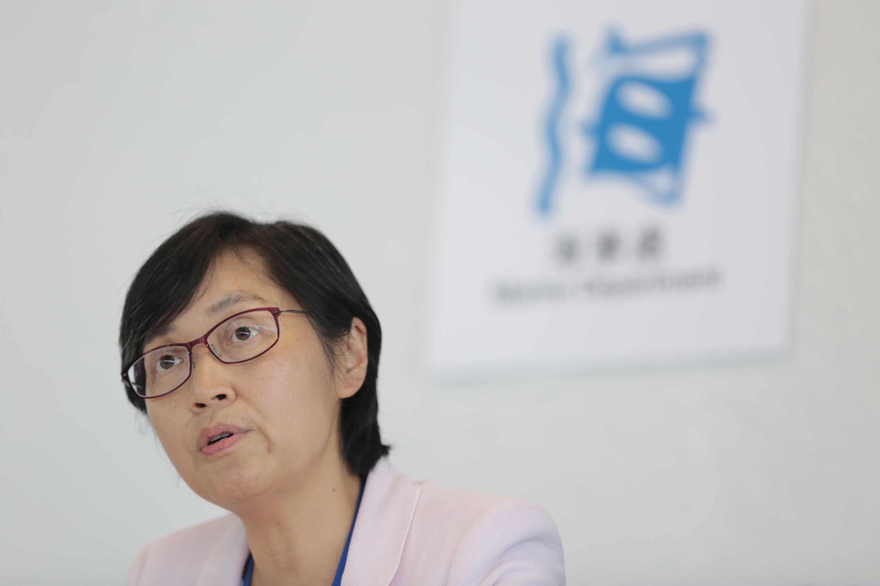 海事處處長鄭美施稱上任以來，在部門管治和海上安全上均作出了改革（鍾偉德攝）