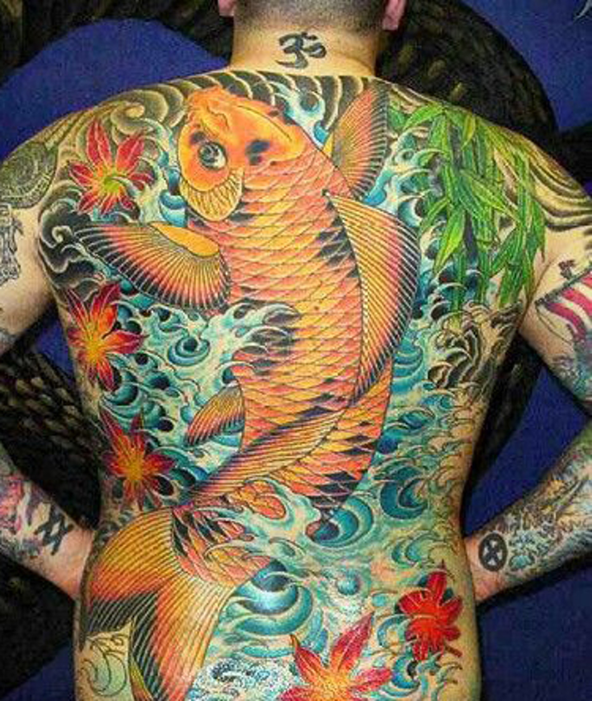 日本刺青 符號學 錦鯉 鯉躍龍門之時五彩視覺盛宴 香港01 第二身 日本刺青 符號學 錦鯉 鯉躍龍門之時五彩視覺盛宴 香港01 第二身