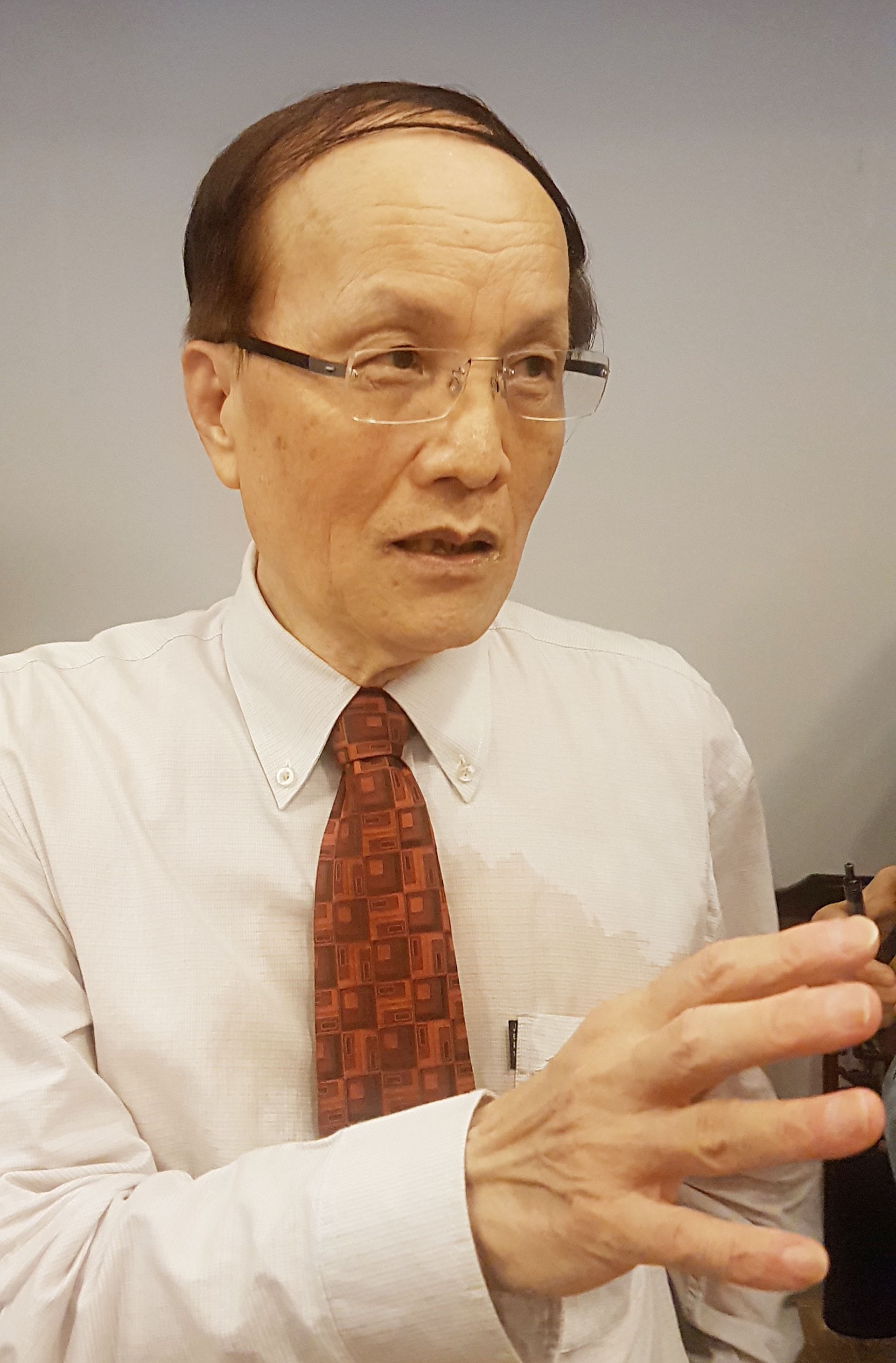 台灣故宮新任院長陳其南昨日(16日)上任,他提出「故宮台灣化」的口號,讓故宮的內在連結回到台灣。(中央社) 台灣故宮新任院長陳其南昨日(16日)上任,他提出「故宮台灣化」的口號,讓故宮的內在連結回到台灣。(中央社)
