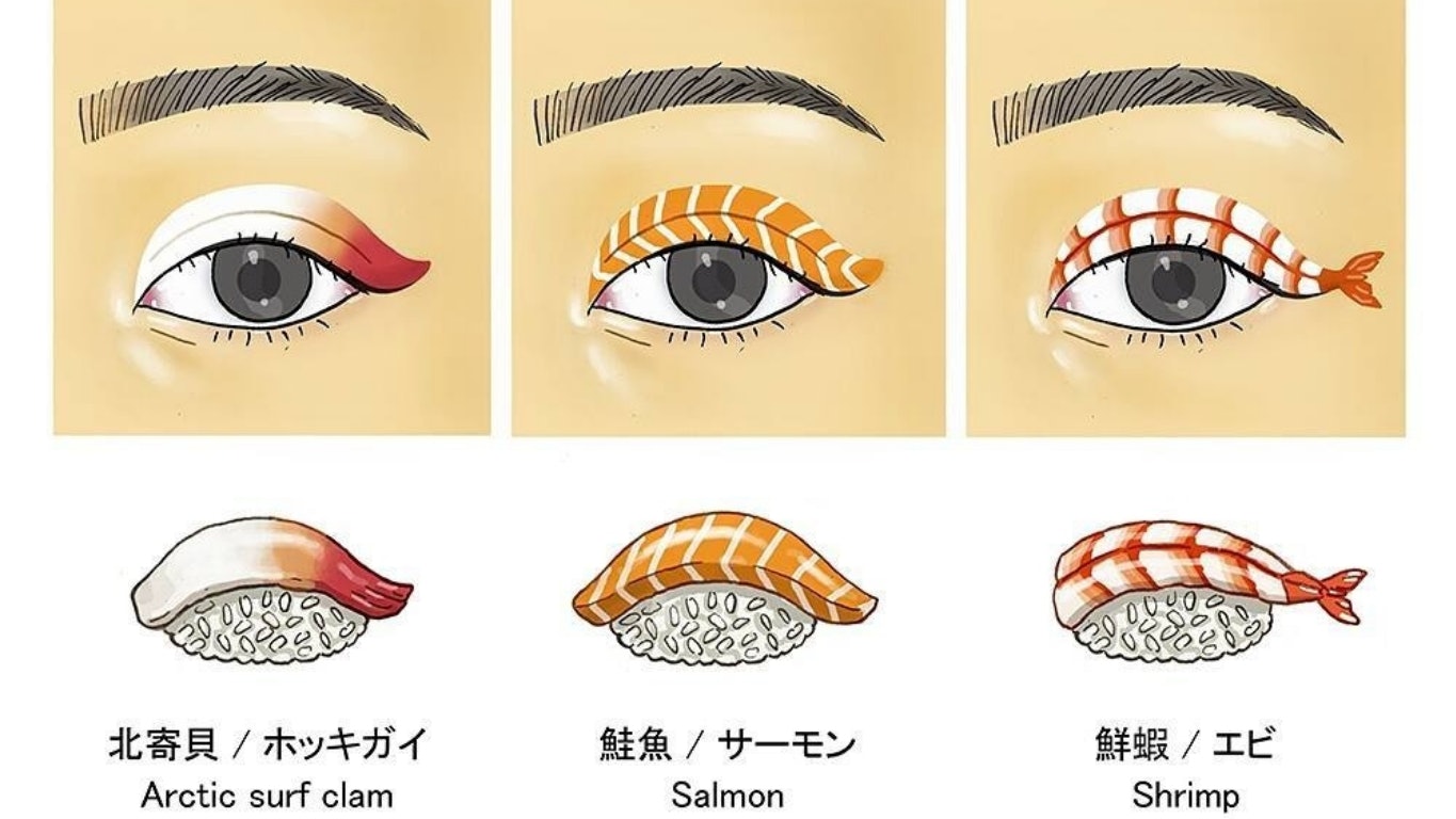 女人愛美也徒勞無功 男人眼中的漸變眼影不過是北寄貝和三文魚 女人愛美也徒勞無功 男人眼中的漸變眼影不過是北寄貝和三文魚