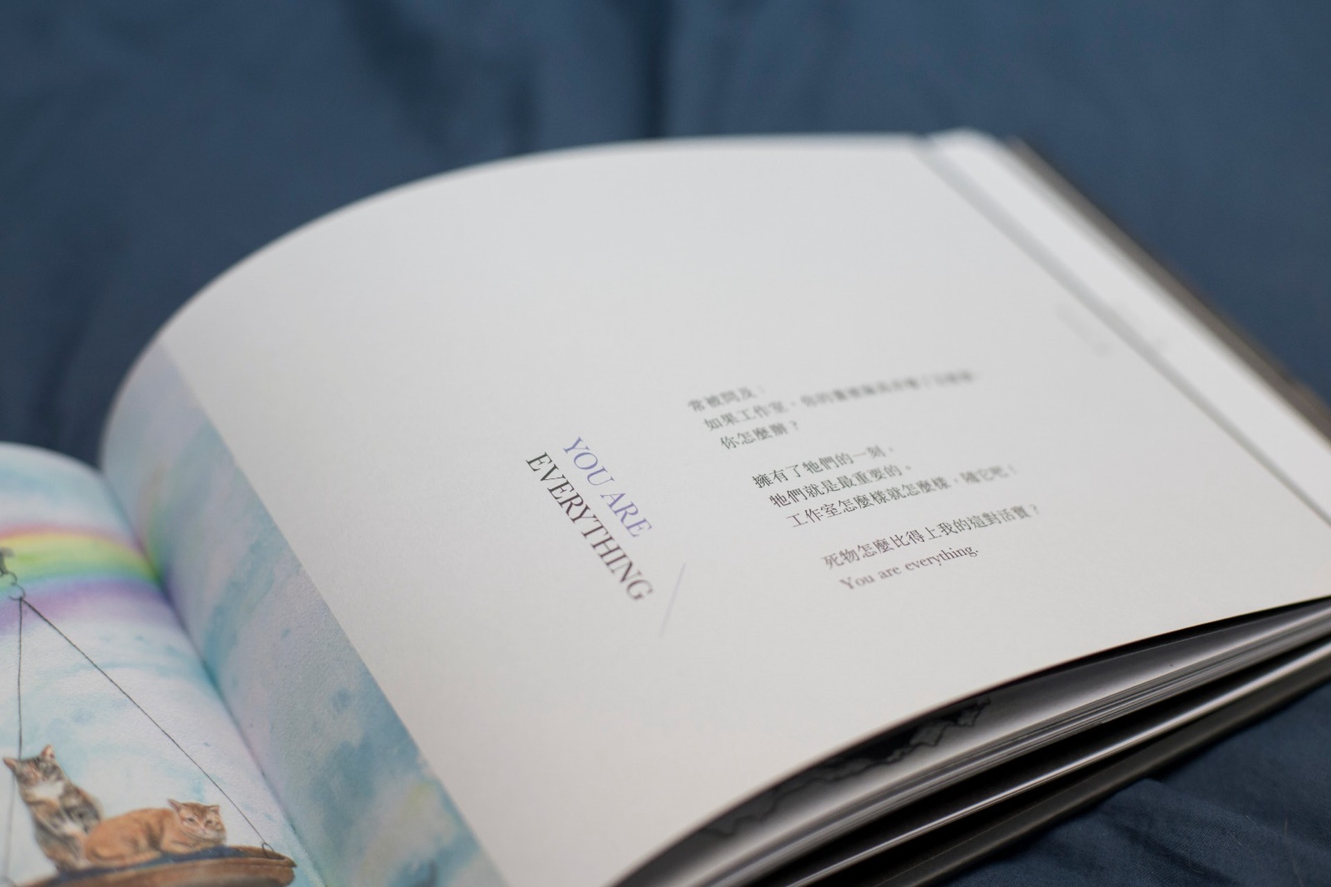 畫冊中亦有提到皮忠覺得牠們比起畫作等死物重要。﹙羅國輝攝﹚ 畫冊中亦有提到皮忠覺得牠們比起畫作等死物重要。﹙羅國輝攝﹚