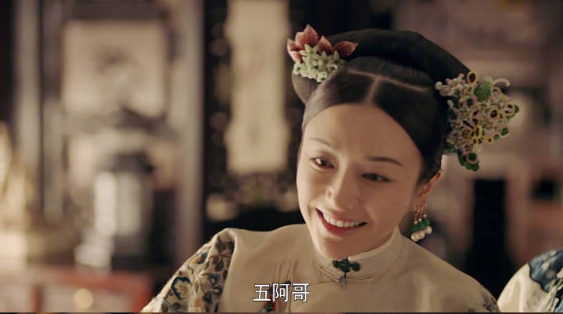 皇后見到五阿哥好開心。(網上圖片) 皇后見到五阿哥好開心。(網上圖片)
