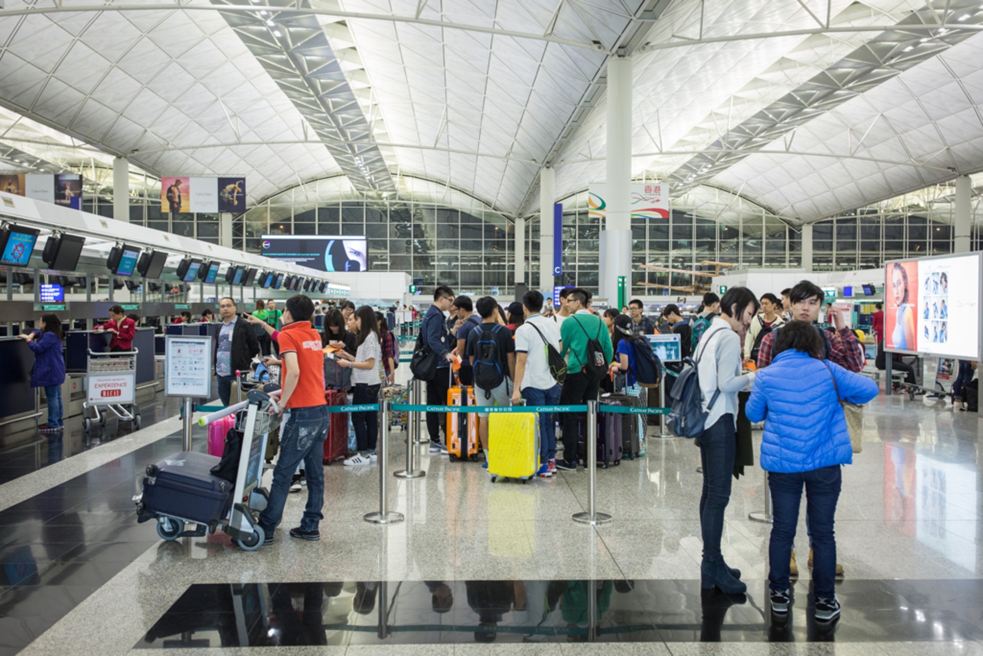 本港整體國際旅客增長5%,其中過夜客升9.4%。(資料圖片) 本港整體國際旅客增長5%,其中過夜客升9.4%。(資料圖片)