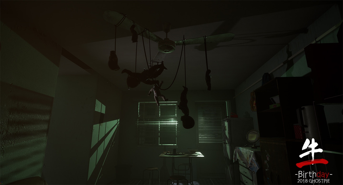 動漫節18 原創遊戲展 香港背景恐怖解謎遊戲 牛一