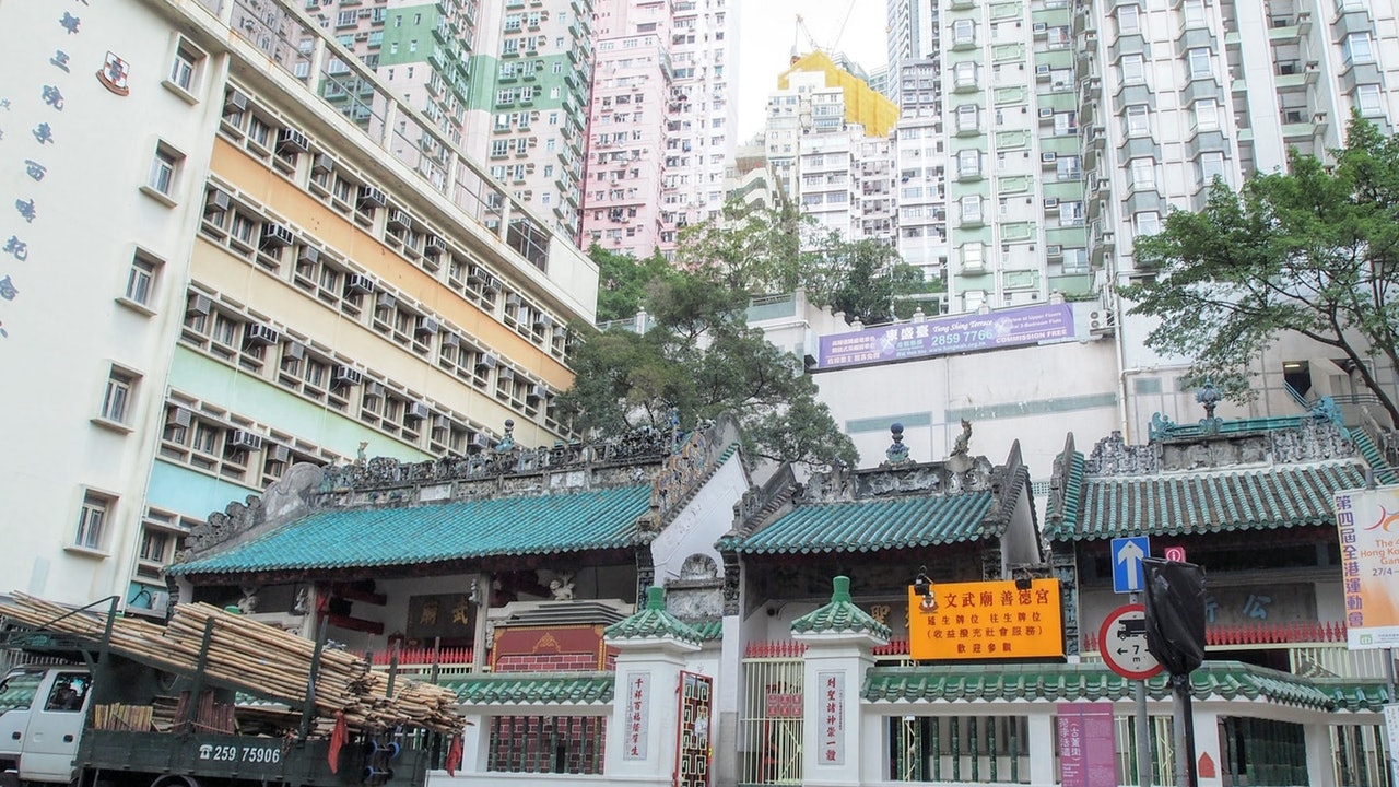 上環文武廟旁建21層青年宿舍 城規會有條件通過 上環文武廟旁建21層青年宿舍 城規會有條件通過