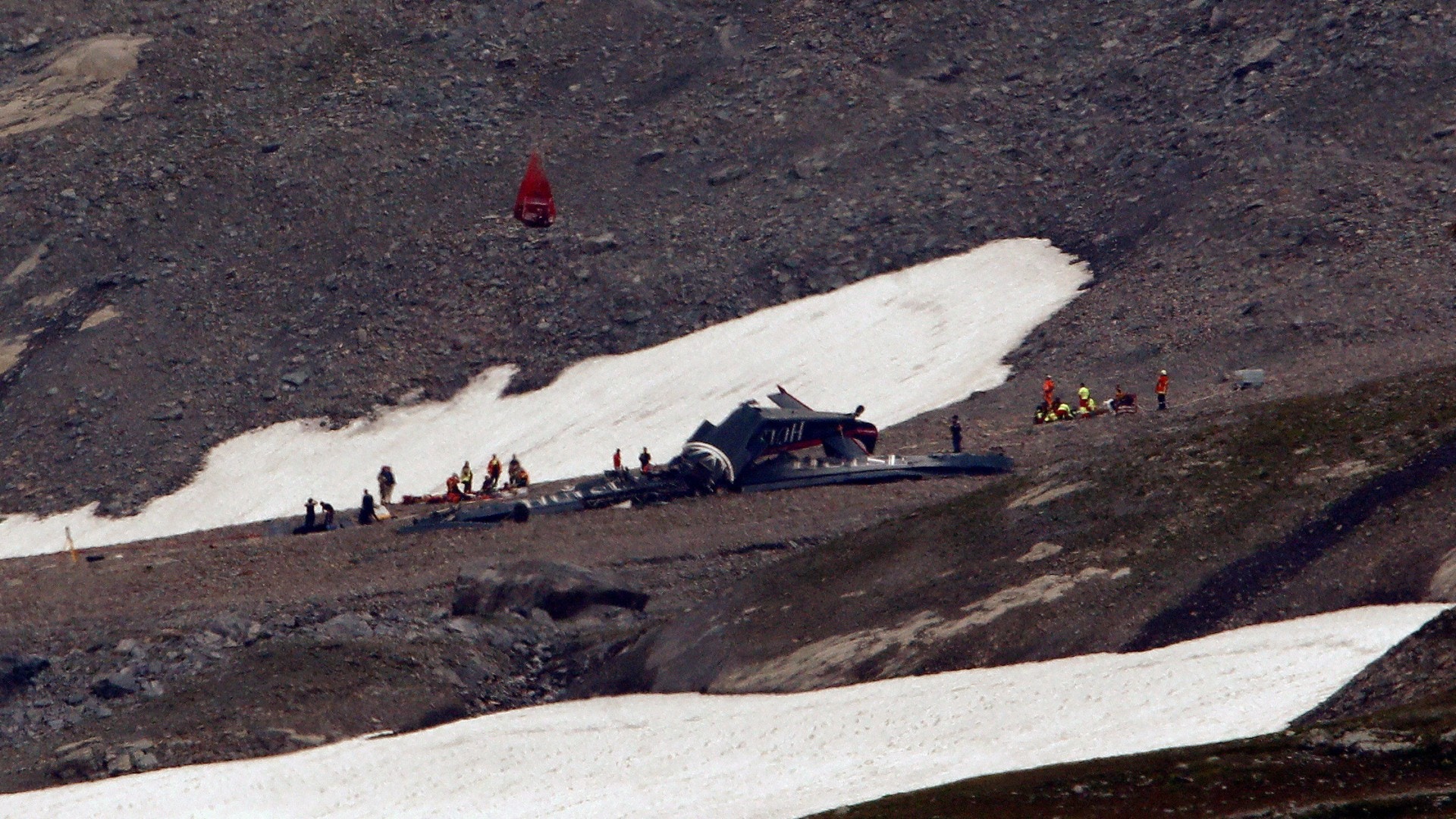瑞士阿爾卑斯山空難　小型飛機墜毀　20人全部死亡