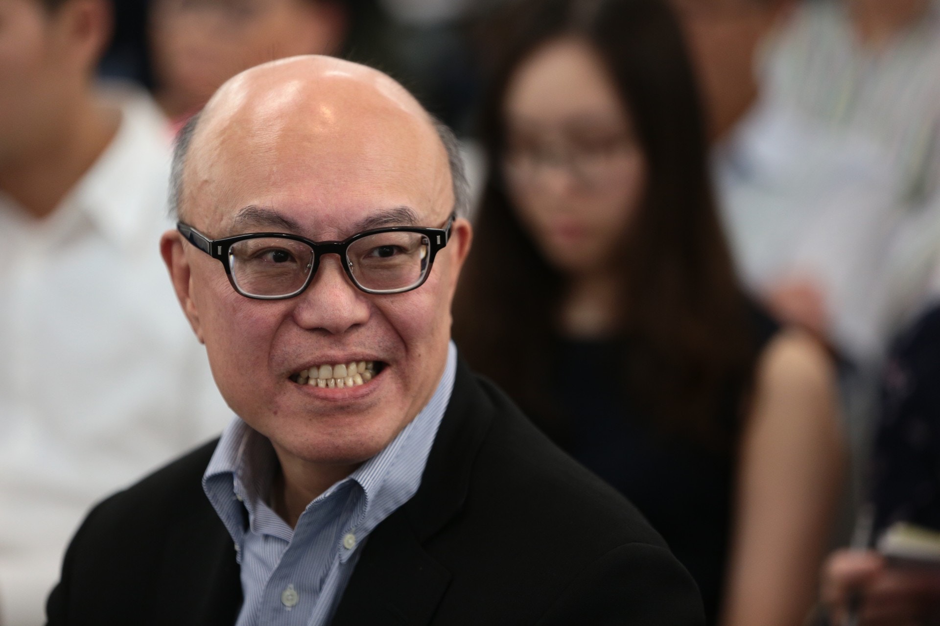 蔡宏興稱明白軍事用地是爭議選項，但認為政府仍可與中央就此磋商。（羅君豪攝）