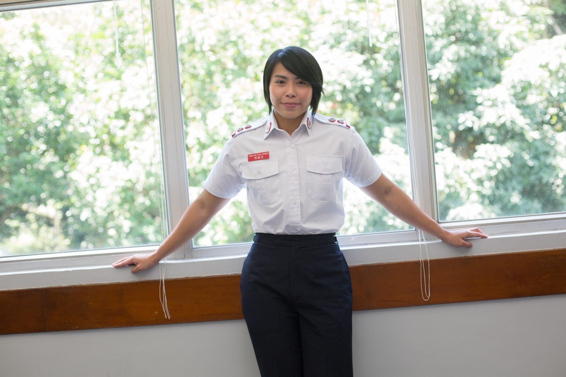 披黃金戰衣莫辨雌雄 大隻madam 郭維真力救昏迷老翁最難忘懷 香港01 社會新聞