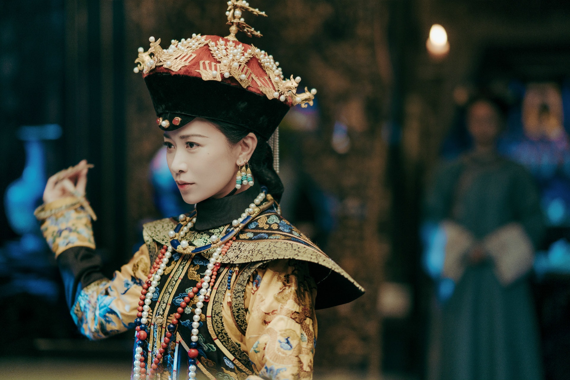 佘詩曼的皇后服飾,又是天價製作,所費不菲。(劇照) 佘詩曼的皇后服飾,又是天價製作,所費不菲。(劇照)