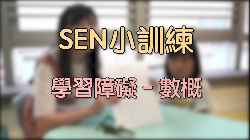 【SEN小訓練1】學障兒童難掌握數概　用小鱷魚幫助分辨多少