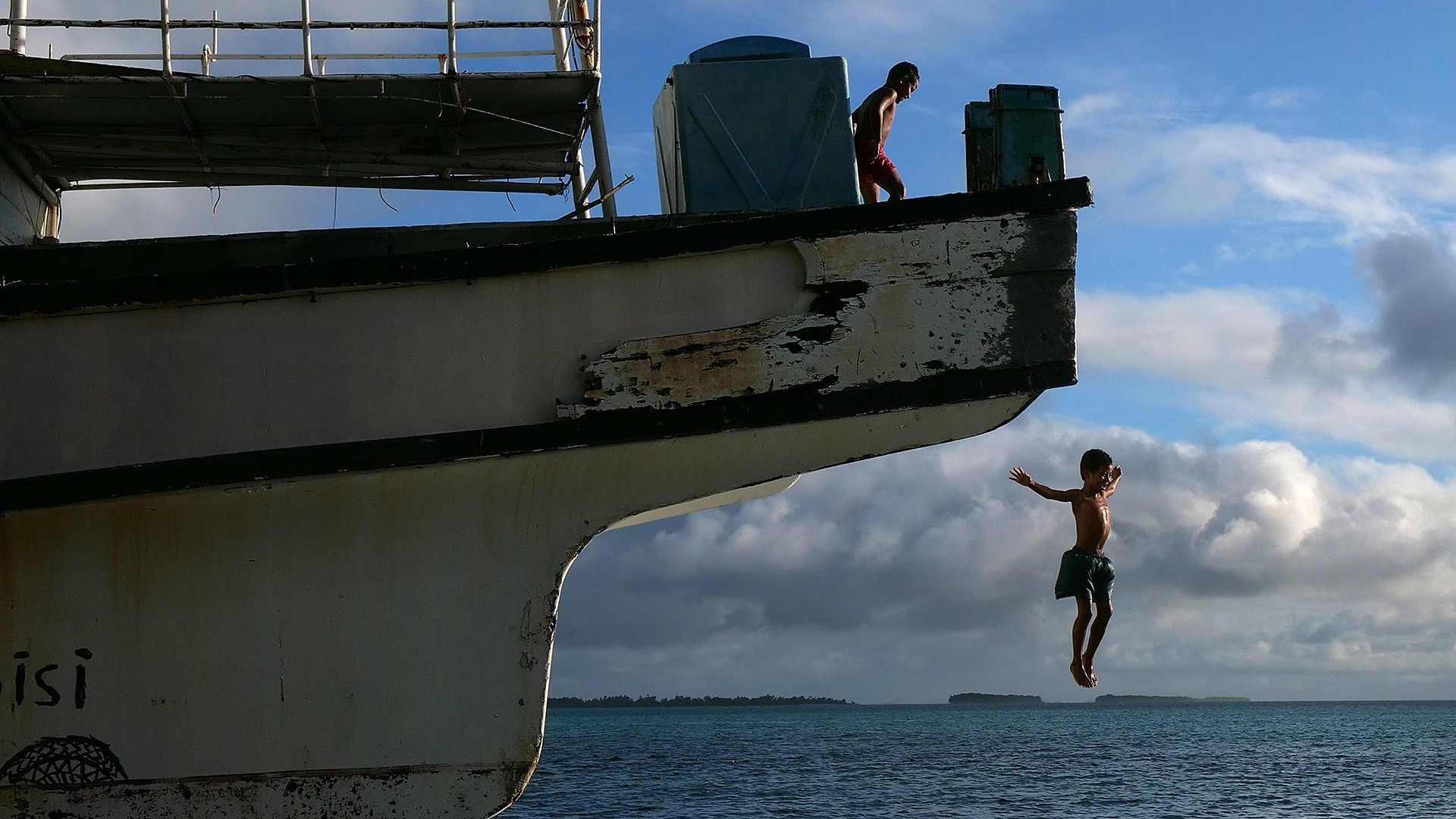 國際影像】住在海平面圖瓦盧的生活因潮汐漲退而浮沉