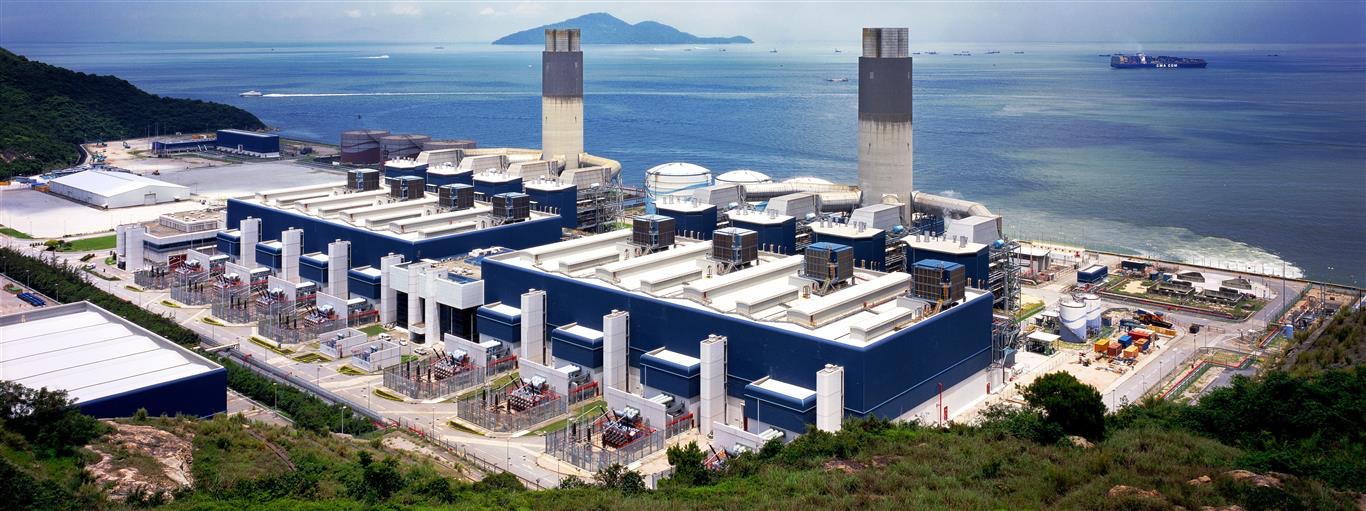 中電龍鼓灘發電廠工地三處沉降超標，最近位置距離油鼓僅8米。（中電圖片）