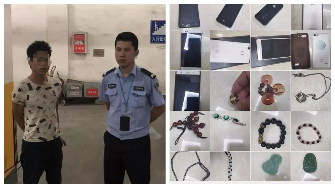 浙江2賊砸破車窗盜竊 只要手機玉器丟棄名牌手袋:不認識牌子 浙江2賊砸破車窗盜竊 只要手機玉器丟棄名牌手袋:不認識牌子
