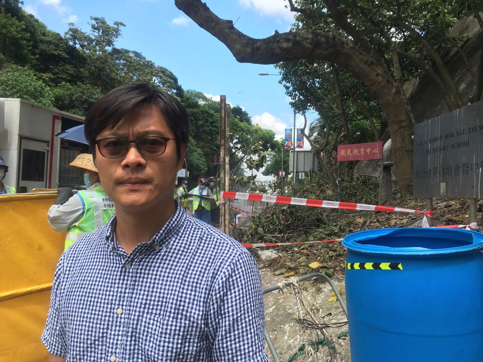 長春社總監蘇國賢指,難以理解承辦商於6月覆檢涉事樹木時,無發現樹上有枯枝。(資料圖片) 長春社總監蘇國賢指,難以理解承辦商於6月覆檢涉事樹木時,無發現樹上有枯枝。(資料圖片)