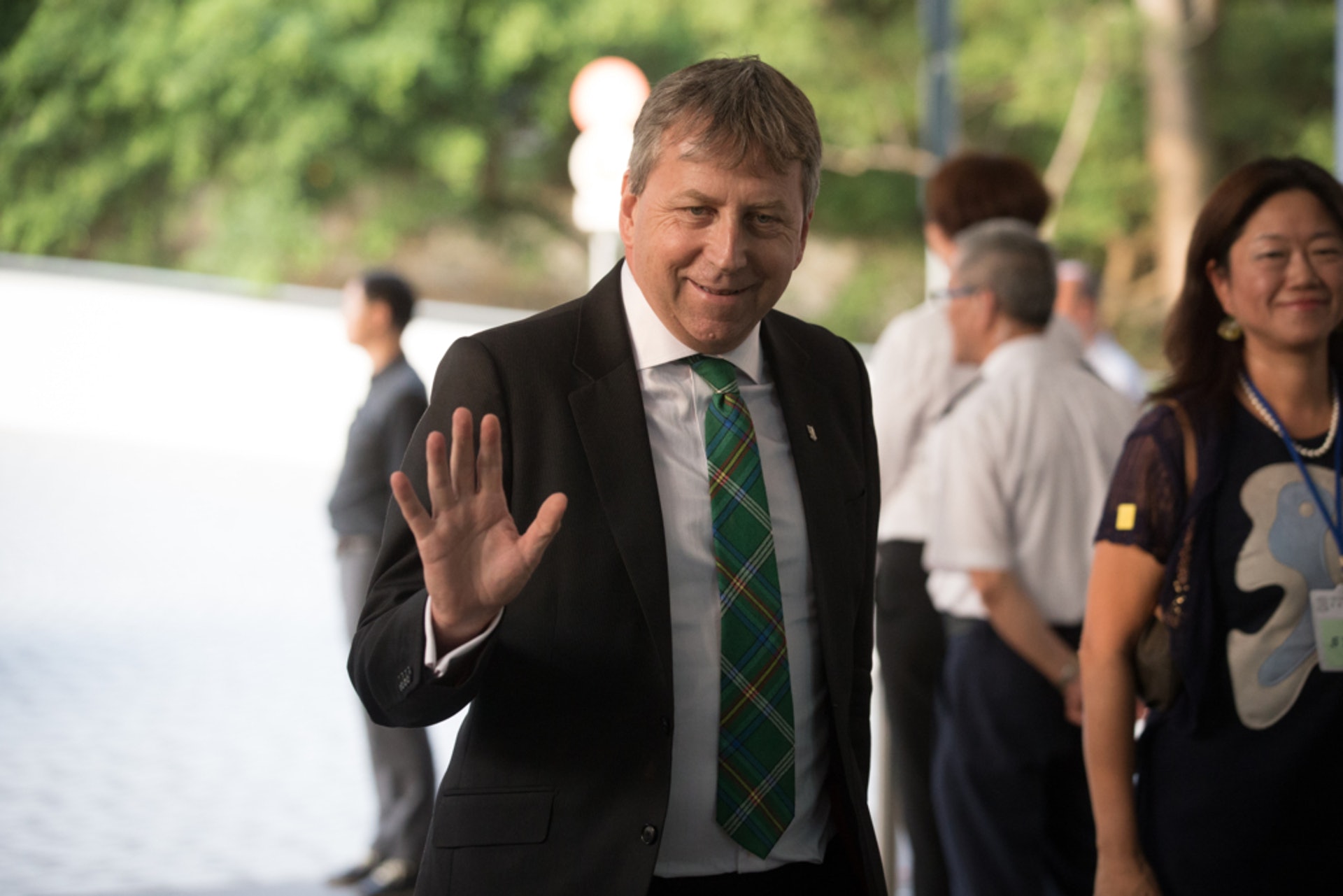 港大校長馬斐森首開腔澄清,修改教授人事任命程序的建議不含政治目的,亦無意「滅聲」。(資料圖片) 港大校長馬斐森首開腔澄清,修改教授人事任命程序的建議不含政治目的,亦無意「滅聲」。(資料圖片)
