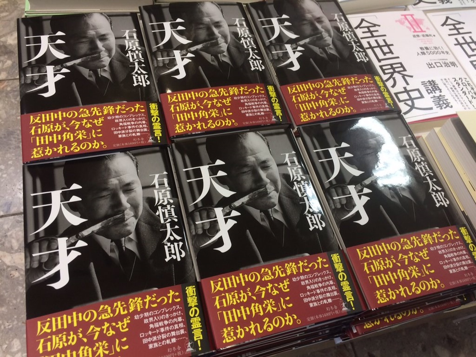 石原慎太郎新書 天才 回顧田中角榮一生談處世哲學 石原慎太郎新書 天才 回顧田中角榮一生談處世哲學