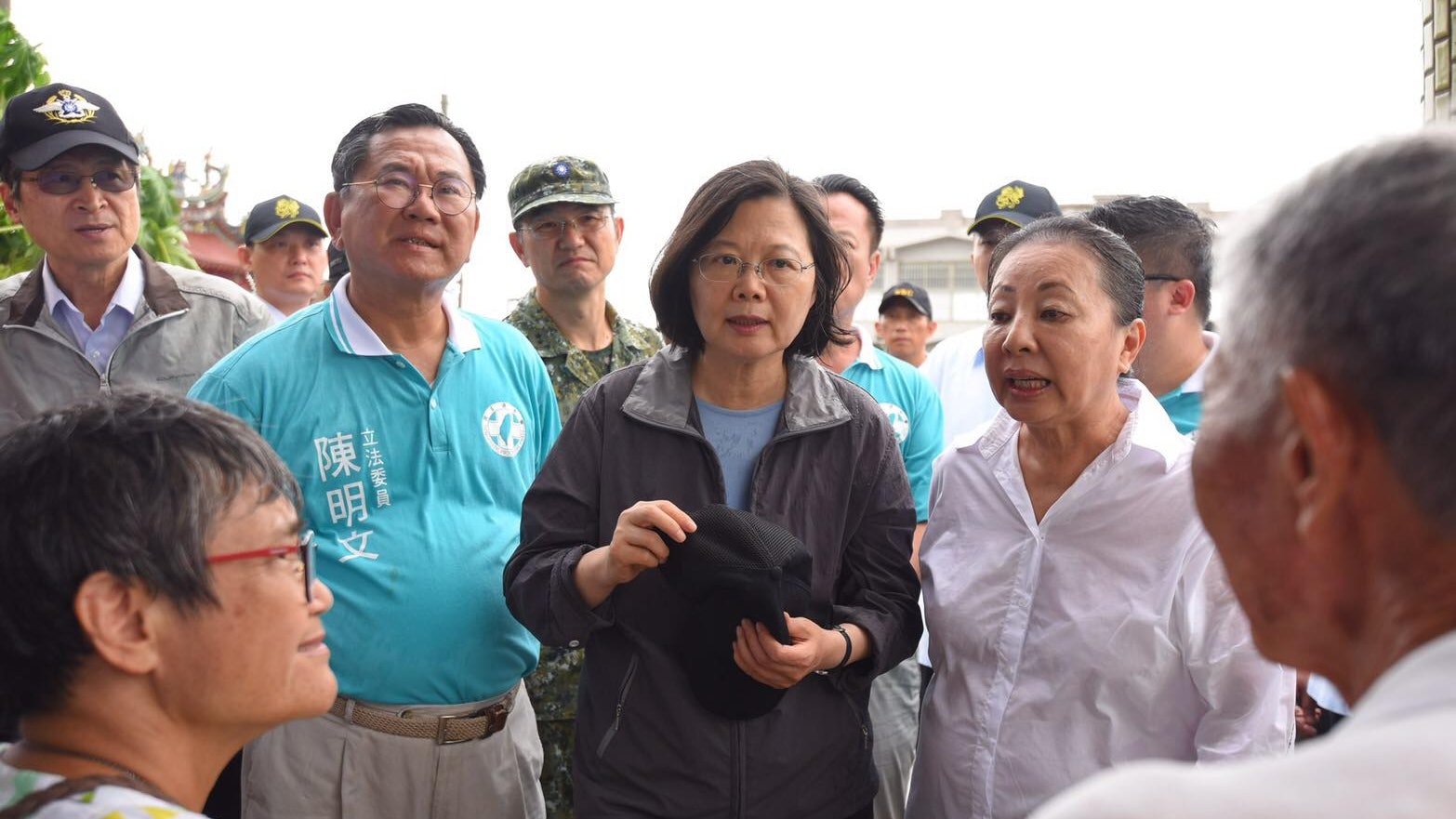 南台灣多處水災 蔡英文南下勘察:極端雨量不代表治水白費 南台灣多處水災 蔡英文南下勘察:極端雨量不代表治水白費