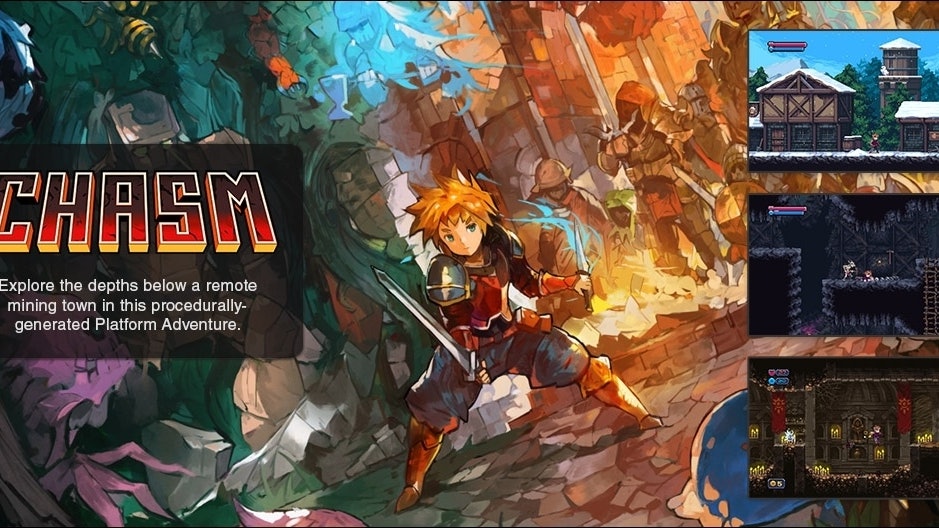 《Chasm》橫向動作遊戲 Switch版預定2018年推出