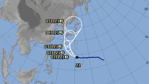 【遊日注意】超強颱風「飛燕」下周襲日本本州